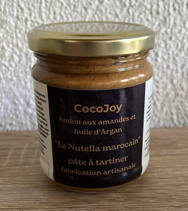 Amlou aux Amandes et Huile d’Argan – “Le Nutella Marocain” par CocoJoy